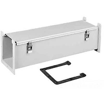 nVent HOFFMAN F44L06 Grey Steel Cable Trunking NEMA Wireway, W102 mm x D102mm, L150mm