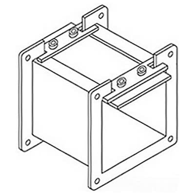 nVent HOFFMAN F44LN2 2.00'' Nipple Gray, 4.00x4.00x2.00, Steel