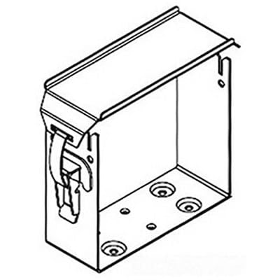 nVent HOFFMAN F44T3RUC WW, 3R, U-Connector Gray, fits 4.00x4.00, Steel