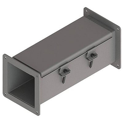 nVent HOFFMAN F44W12 Grey Steel Cable Trunking NEMA Wireway, W102 mm x D102mm, L310mm