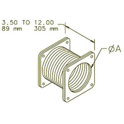 nVent HOFFMAN F66WFFFG Cable Trunking Fibreglass Coupling Feed-Through Wireway