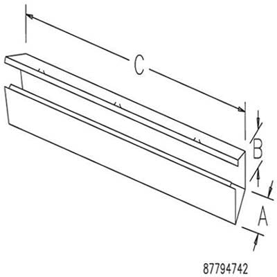 nVent HOFFMAN F88G72 Grey Steel Cable Trunking NEMA Wireway, W203 mm x D203mm, L1.83m