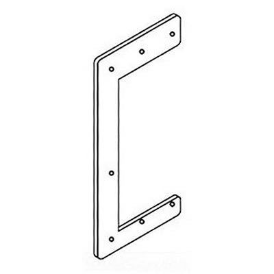 nVent HOFFMAN F88HD Wireway, Drop Hanger Gray, fits 8.00x8.00, Steel