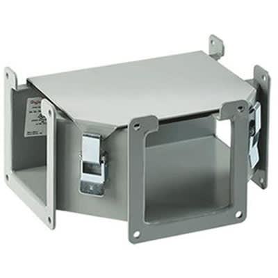 nVent HOFFMAN F88LTA Tee Fitting, top open Gray, 8.00x8.00, Steel