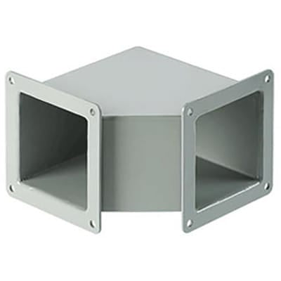 nVent HOFFMAN F88WE90 Cable Trunking Angle Steel 90deg Elbow Fitting