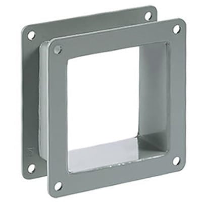 nVent HOFFMAN F88WN2 2.00 Nipple Gray, 8.00x8.00x2.00, Steel