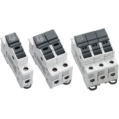 nVent HOFFMAN HB31300 30A Rail Mount Fuse Holder With Indicator, 600 V ac