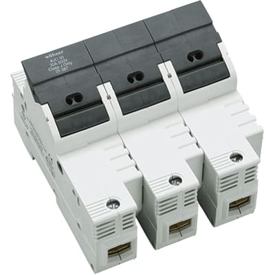 nVent HOFFMAN HB31933 FUSE HOLDER, 2P, 30A, J W/IND/3 , 72x115x69mm