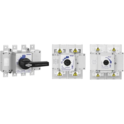 nVent HOFFMAN HB96304 DC SWITCH, 400A, 1KV Lt Gray, 9.25x10.79x4.76, Plastic