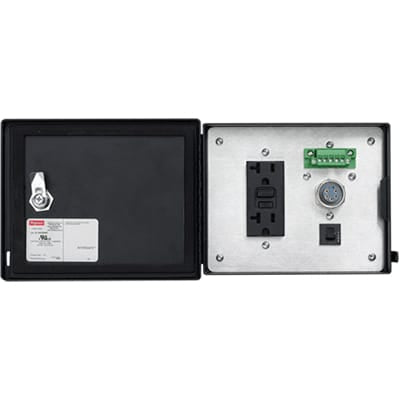 nVent HOFFMAN HGF5DN5PCC CLEAR COVER DEVICENT PHX PP GF 4X , 143x176x24mm, Polycarbonate