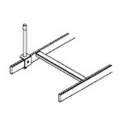 nVent HOFFMAN LRPB Cable Retainer Post Kit Blk Black, 7.00x0.00x0.00, Steel