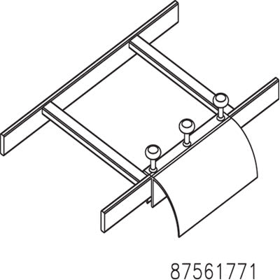 nVent HOFFMAN LSRDBLK Stringer Radius Drop - Black Black, , Aluminum ...