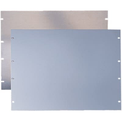 nVent HOFFMAN P19RP5UP 19'' Rack Panel - 5U LtGray, 5Ux19.00, Steel