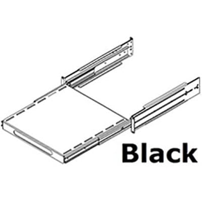 nVent HOFFMAN P19SHP810B Shelf Pull-out 19in 800-1000 Black, 2U,fits 800-1000mm, Steel