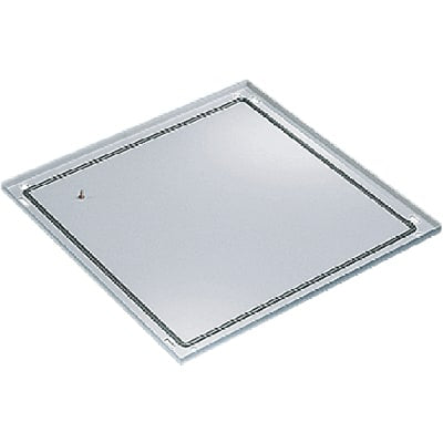 nVent HOFFMAN PB078 Solid Bottom Cover 700x800mm LtGray, fits 700x800mm, Steel