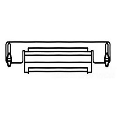 nVent HOFFMAN PCEGPA6 Adaptor, Adj Gland Plate LtGray, fits 600mm, Steel