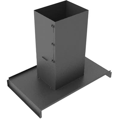 nVent HOFFMAN PCPC812 Panel Roof Chmy 800x1200 Blk Black, 5.63x39.71x31.38, Steel