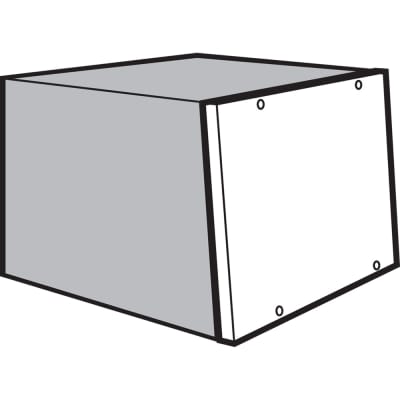 nVent HOFFMAN PCS46F Cover, Upper Front LtGray, fits 407x600mm, Steel