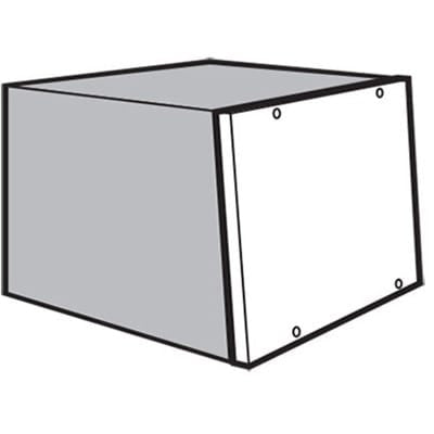 nVent HOFFMAN PCS58F Cover, Upper Front LtGray, fits 507/682x800mm, Steel