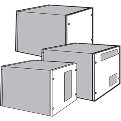 nVent HOFFMAN PCS5A8R Cover, Upper Rear LtGray, fits 682x800mm, Steel