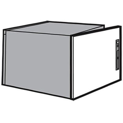 nVent HOFFMAN PDS76RSS Door, Solid , fits 700x600mm, SS Type 304