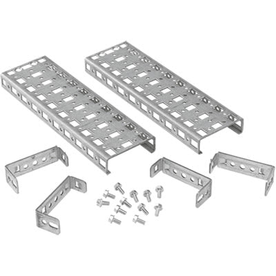 nVent HOFFMAN PGH3S4 (2) 400mm Three Hole Strap , 242x75mm, Steel