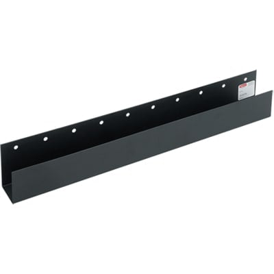 nVent HOFFMAN PHCT2 Horiz Cable Trough 2 Black, 250mm, Steel