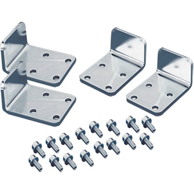 nVent HOFFMAN PJB2F (4) Joining Brackets, L type , Side to Side, Steel