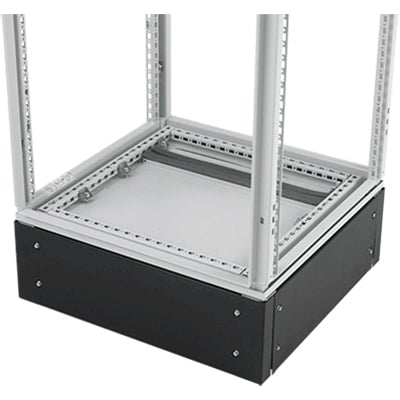 nVent HOFFMAN PPB2166 Plinth Base, 200mm Black, fits 1600x600mm, Steel