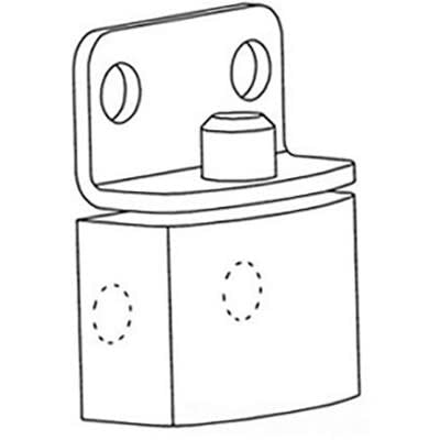 nVent HOFFMAN PSF170K 170 Hinge Kit LtGray, fits P-SF___Frames, Steel