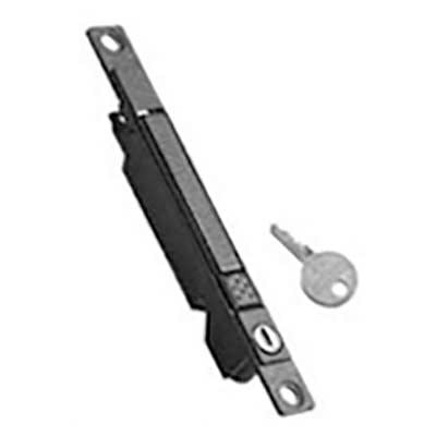 nVent HOFFMAN PTKLDC ETSI Latch w. 2 keys Black, , Steel