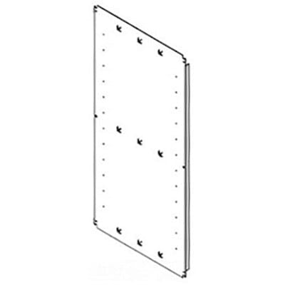 nVent HOFFMAN PTRA1920THL RA Sq Holed 20in 10RU plt , fits 20 in tall, Steel