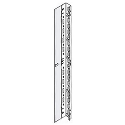 nVent HOFFMAN PVCM2 Vert Cable Mgr 2 Black, , Steel