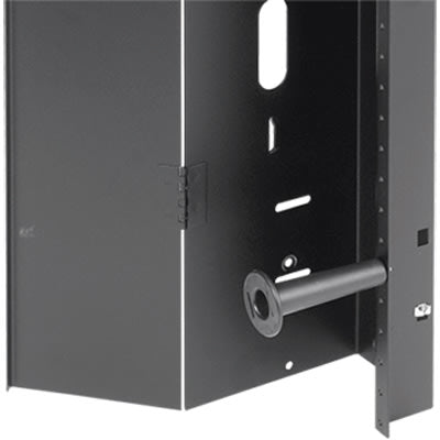 nVent HOFFMAN PVCMX208 PROLINE Vert Cbl Mgr 2000x800 Black, fits 800mm wide, Steel