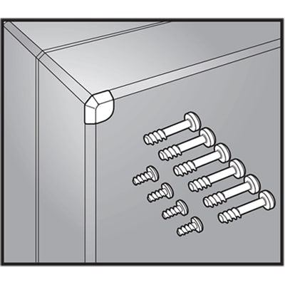 nVent HOFFMAN QDHK Hardware Kit , fits QLINE D,