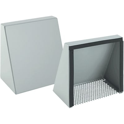 nVent HOFFMAN T6S3RSS 3R,shroud for 6 Fan/Exh SS , fits 6in fan, SS Type 304