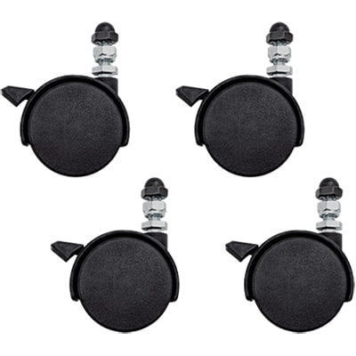 nVent HOFFMAN TBCASTER Casters for TBSTAND (Kit of 4) Black, 3.44x1.77x2.36, Plastic