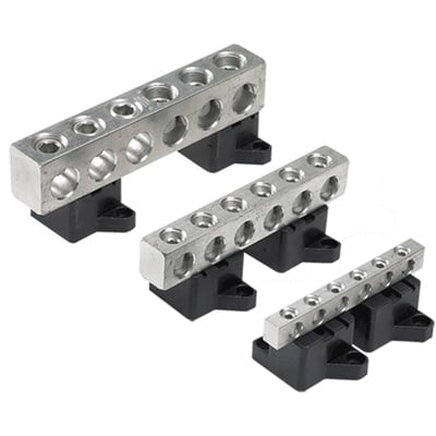 nVent HOFFMAN TBL100 6 Position 2/0 Lug Assembly , , Aluminum