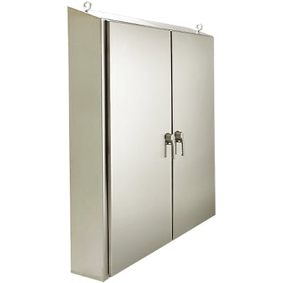 nVent HOFFMAN WS746312SS Wall-Mount Type 4X, 74x63x12, 74x63x12, SS Type 304, WaterShed Disconnect
