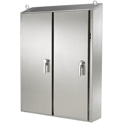 nVent HOFFMAN WS74XM7524SS Wall-Mount Type 4X, 74x75x24, 74x75x24, SS Type 304, WaterShed Disconnect