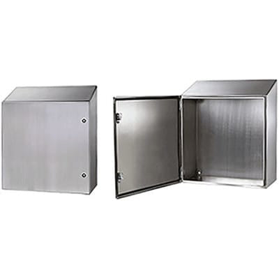 nVent HOFFMAN CSD30308SSST Concept Sloped Top, Type 4X, Stainless Steel, Wall Mount, 10.00 x 41.00 x 31.00