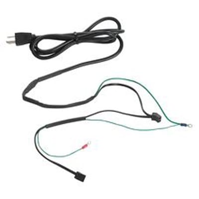 nVent HOFFMAN ACORD2T Fan Cords With Inline Thermostat, 6 Foot (1.8M), Black, Copper
