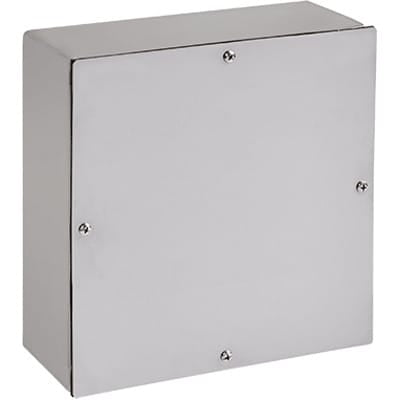 nVent HOFFMAN ASE24X24X8SSNK Enclosure,Type 4X,Screw Cover,SC Series,Pull Box,Stainless Steel,9Hx26Wx29L