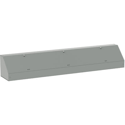 nVent HOFFMAN AT101036 Enclosure,Angled Wiring Trough,NEMA 1,10x10x36