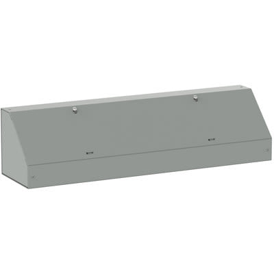 nVent HOFFMAN AT8824 Enclosure,Angled Wiring Trough,NEMA 1,8x8x24
