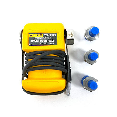 Fluke 750P2000 Gauge Pressure Module, 0 to 2000 psi, 0 to 140 bar, 0 to 14 Mpa (Stainless Steel)