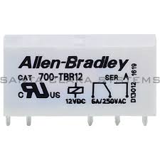 Allen-Bradley 700-TBR12X Replacement Output Relay,12V Input Volt
