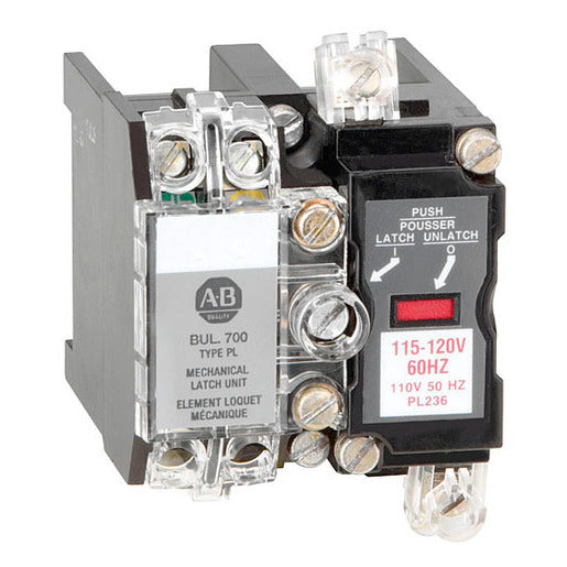 Rockwell, allen, bradley, allen-bradly, ethernet, ethernet-ip, ethernet/ip, CIP, industrial, OLC, communication, controller,700DC-PLLZ2,Allen-Bradley 700DC-PLLZ2 Industrial Relay Mechanical LatchRockwell700DC-PLLZ2