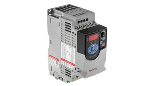 Rockwell, allen, bradley, allen-bradly, ethernet, ethernet-ip, ethernet/ip, CIP, industrial, OLC, communication, controller,22F-D4P2N113,Allen Bradley PowerFlex 4M Inverter Drive, 3-Phase In, 400Hz Out, 1.5 kW, 480 V ac, 4.2 A