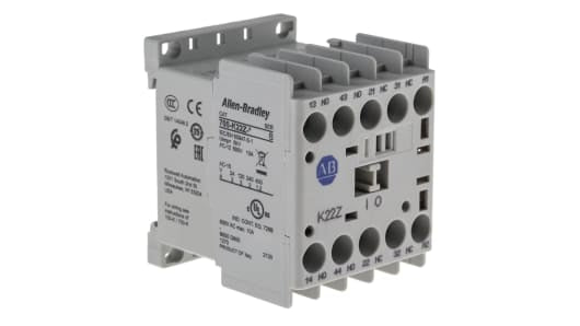Allen Bradley Contactor Relay - 2NC, 10 A Contact Rating, 24 V dc, 700 Series